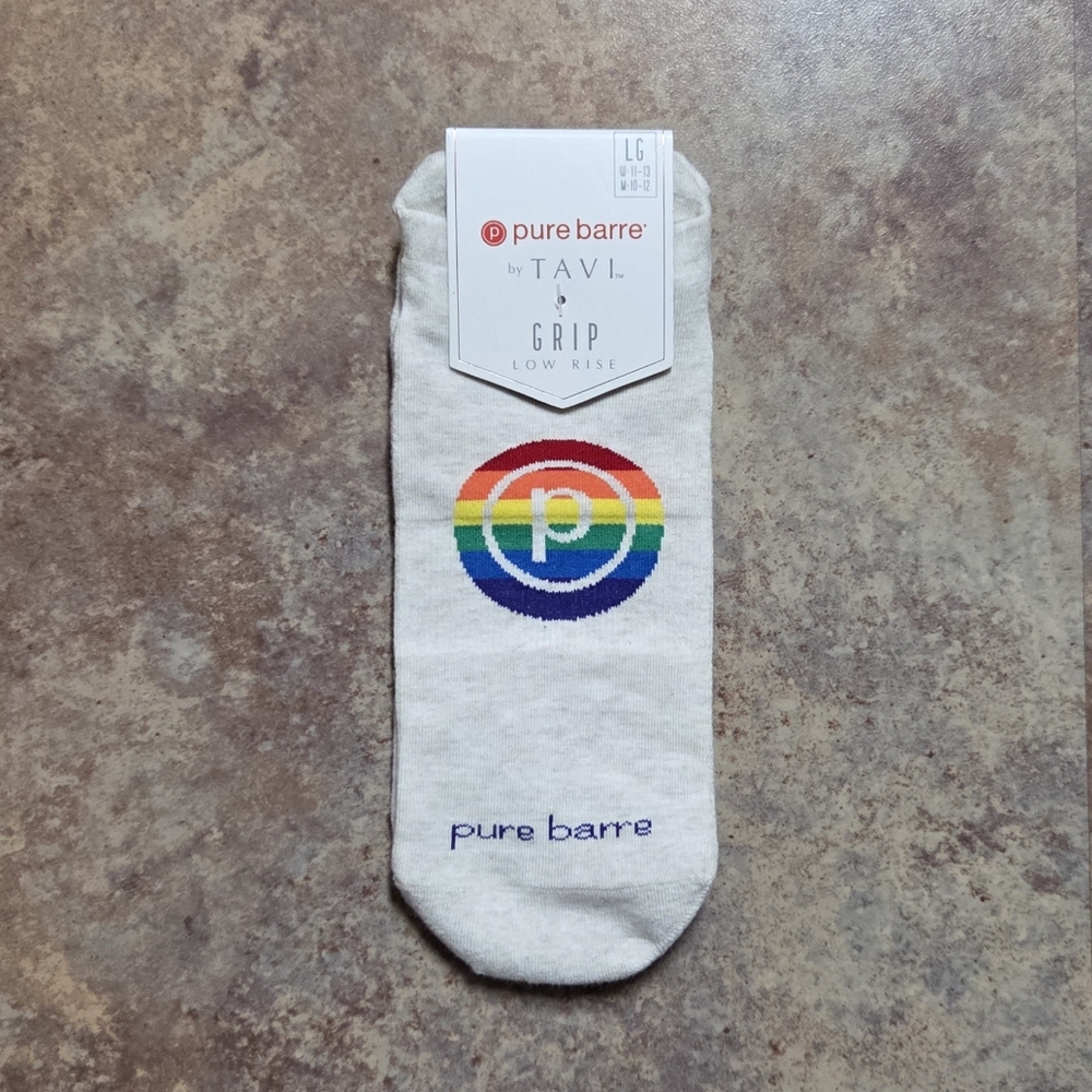 New Pure Barre x Tavi Socks